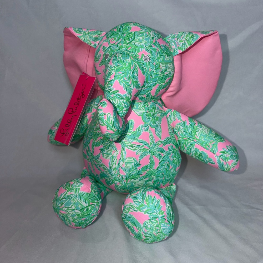 New, Lilly Pulitzer, Minnie Elephant Plush